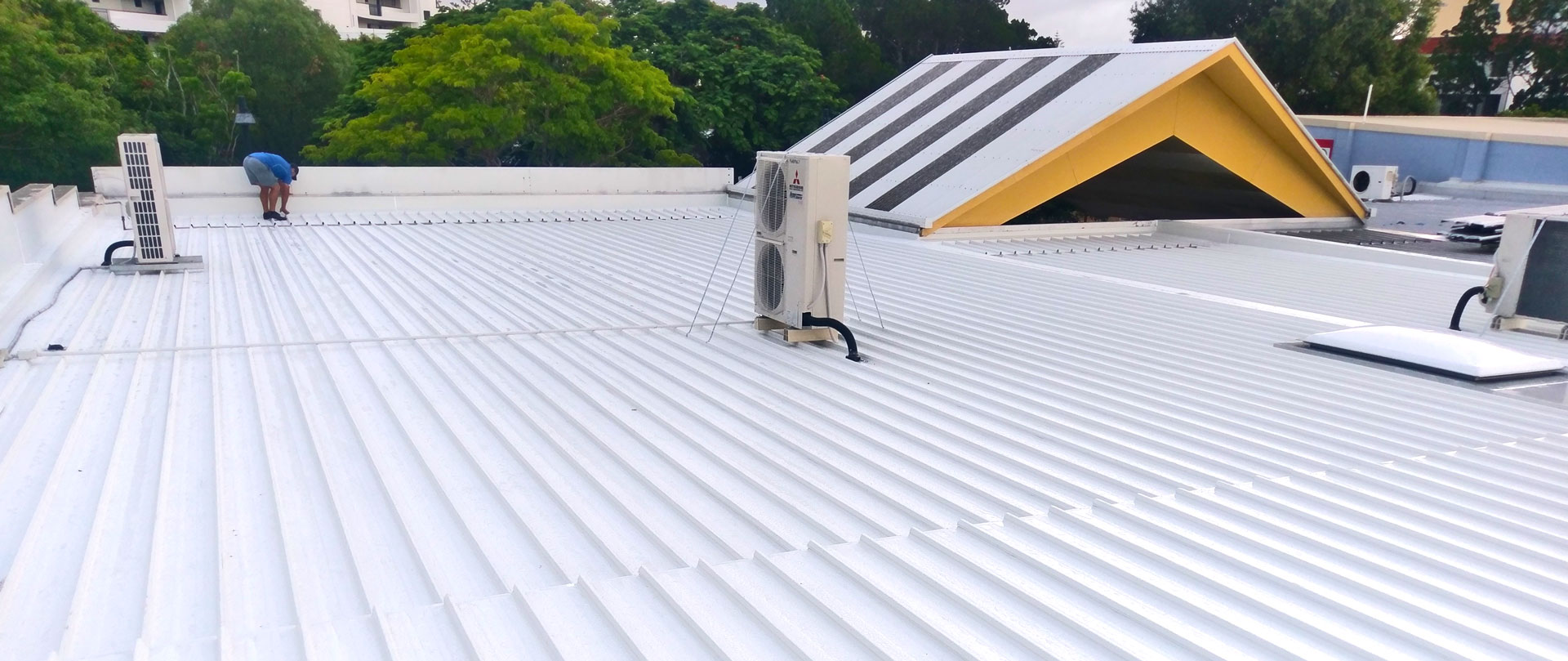 Golden Beach Shops Roof Replacement - Roofing Projects